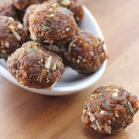 Apricot and Peanut Butter Balls