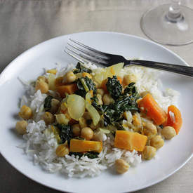 Kale & Butternut Curry